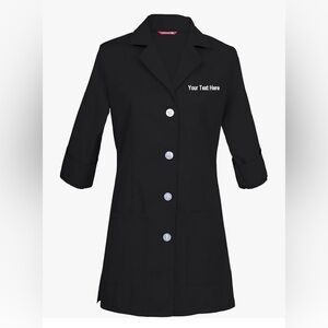 NEW - Tailor’s Embroidered Women's 3/4 Sleeve Coat Personalized - “Cutting Edge”